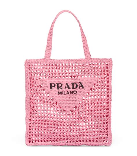 prada chrochet bag|prada summer tote bag.